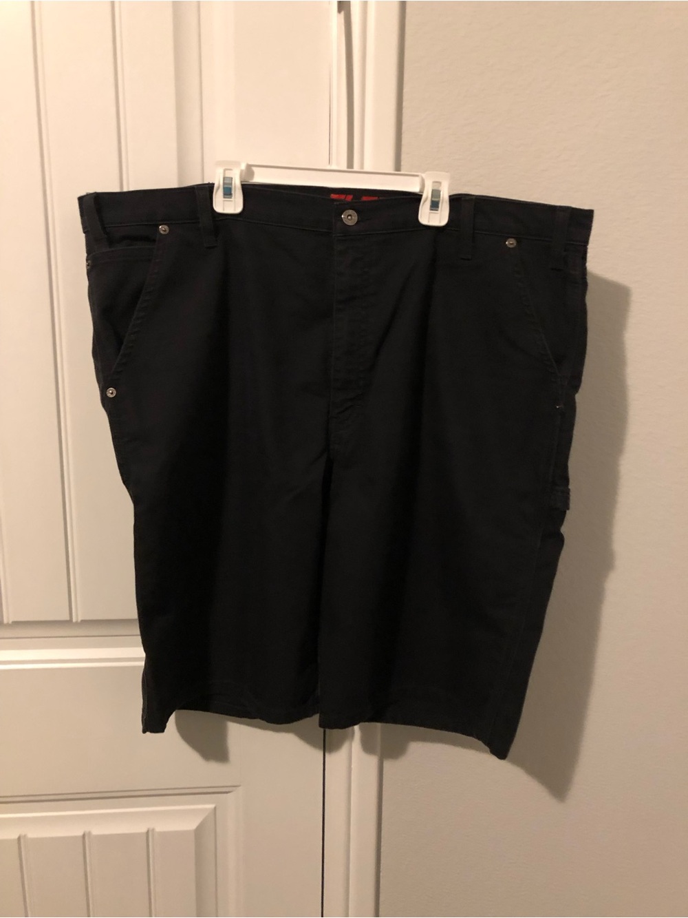 Dickies Men's Black Flat-Front Work Shorts